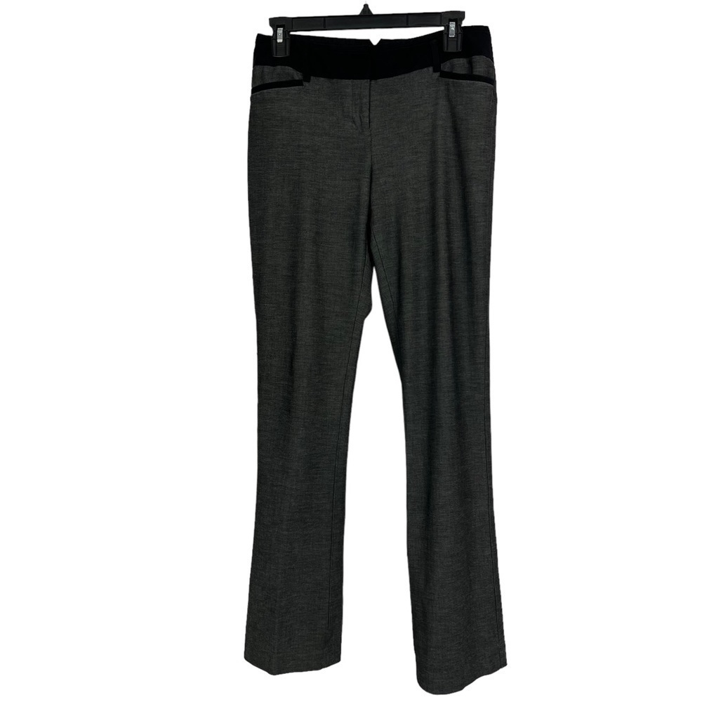 EXPRESS COLUMNIST Women’s Dress Career Pants Sz 6R Multi Color Pockets Stretch